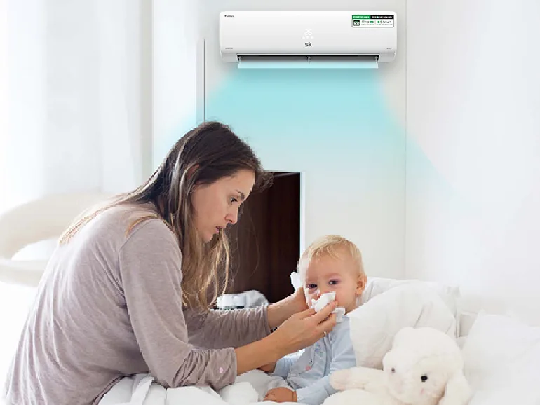 bị sốc nhiệt điều hòa