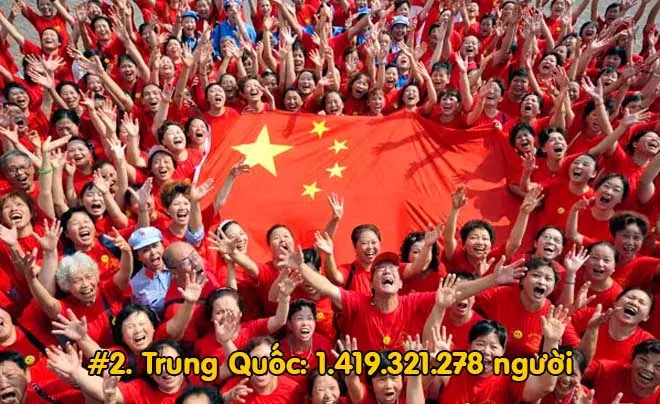 quốc gia đông dân nhất thế giới
